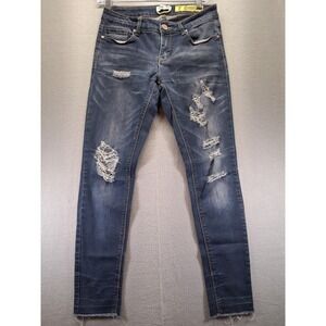 Indigo Reign Women's Skinny Blue Jeans Size 7